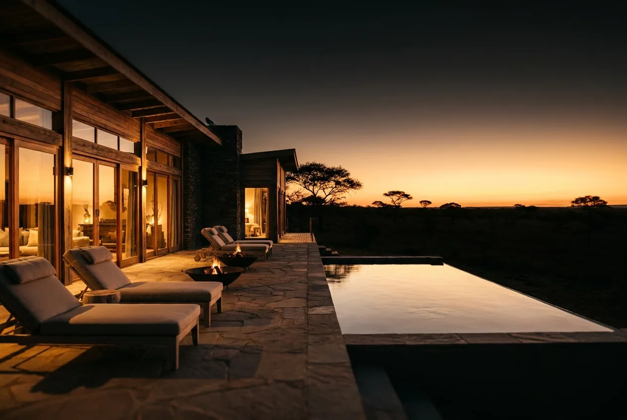 Savuli Lodge — a fictional hospitality concept built to the Kourel standard — cover